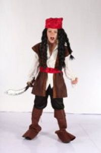 Kids Costumes to Hire - Pirate Boy - 7 Years